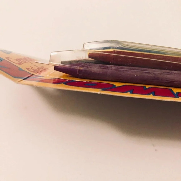Vintage 1990 Crayola  Erasable Crayons 8 Classic Shades Damaged Packaging - Picture 6 of 14
